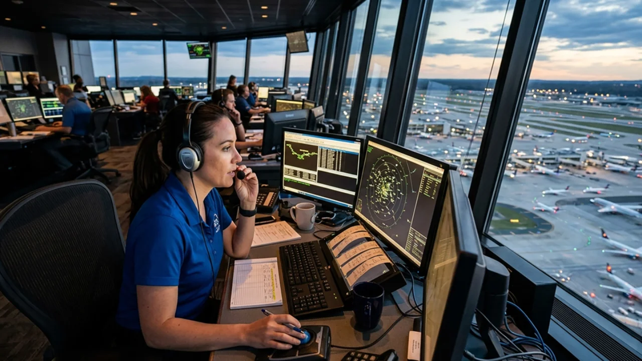A Day in the Life of an Air Traffic Controller in the World's Busiest Airspace