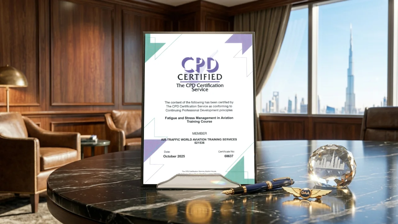 ATW Aviation Earns CPD Accreditation for Fatigue and Stress Management in Aviation Course
